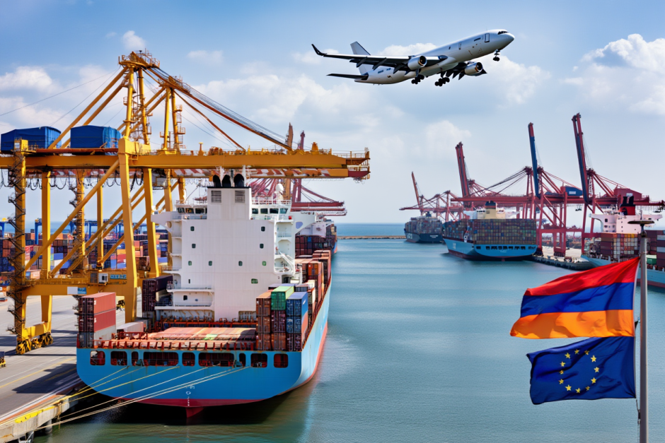 Express cargo transportation Europe–Armenia: fast, safe, and efficient.