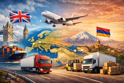 Freight Shipping from the UK to Armenia: for Businesses