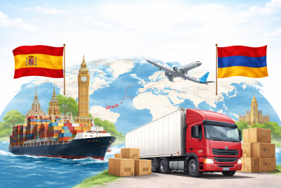 Spain–Armenia Freight for Businesses