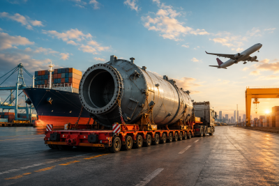 OOG Service | Transportation of Oversized and Heavy Cargo from Europe, China, and Korea