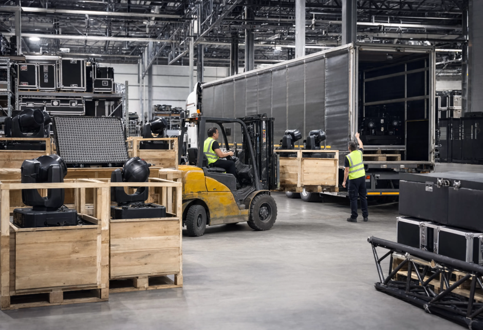 Transportation of Large-Scale and Bulk Lighting Equipment Safe and Efficient Logistics Solutions